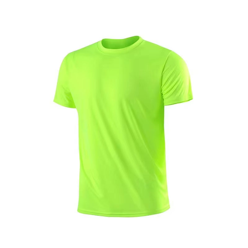 Men'S Quick Dry Short Sleeve  Moisture Wicking  T-Shirt 