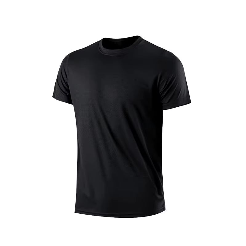 Men'S Quick Dry Short Sleeve  Moisture Wicking  T-Shirt 